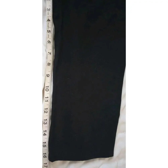 NYDJ SKIMMER Sz 2 Not Your Daughters Jeans Black capri cropped shorts Sz 28 New - Picture 9 of 10